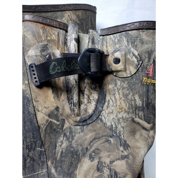 Cabela's 400g Thinsulate Ultra Insulated Hunting Boots Camouflage Youth Size 5M - Picture 3 of 15